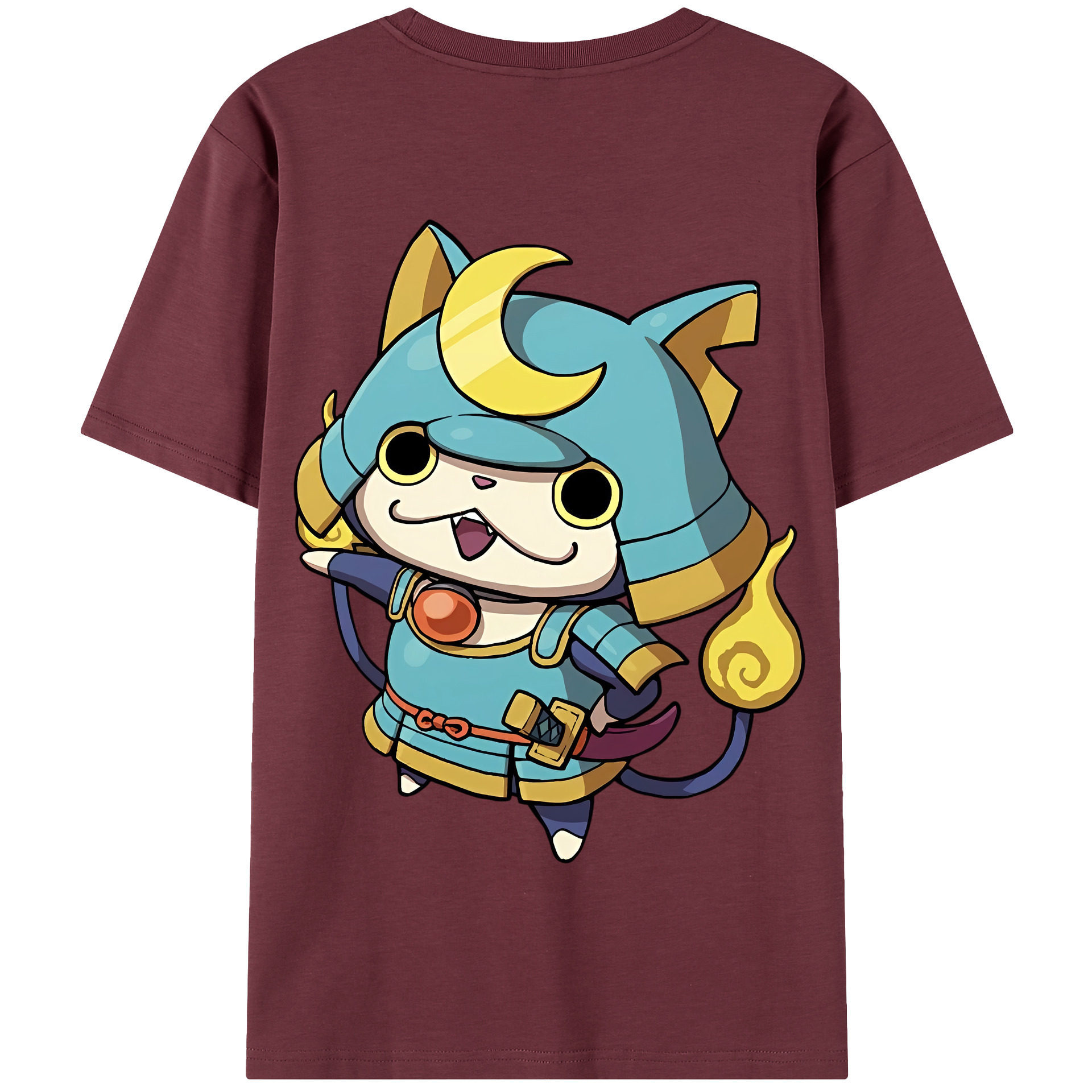（画像用） 妖怪ウォッチ Yo-kai Watch 綿100％半袖Tシャツ（背面プリント）